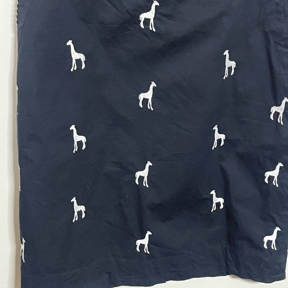 LeifNotes Giraffe Embroidered Skirt Sz 12 - Picture 4 of 9